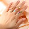 Spirit Shine: Chakra Healing Crystal Ring Set (12 Pack)
