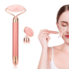 Glow Renewed: Dual-Action Gemstone Vibration Roller Set for Radiant Skin