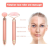 Glow Renewed: Dual-Action Gemstone Vibration Roller Set for Radiant Skin