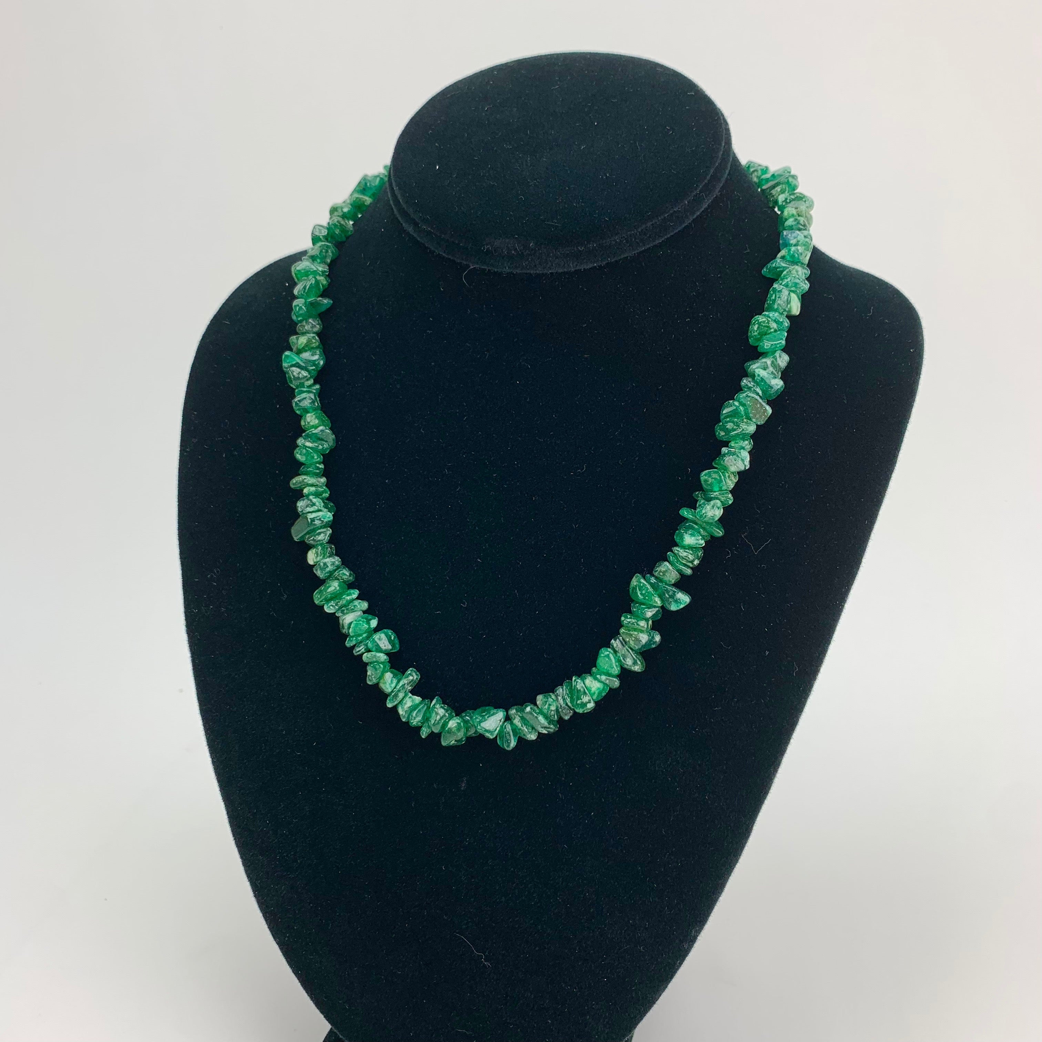 Gemstone Chip Choker 18" w/ Lobster Clasp | India Gemstone Chip Choker 18" w/ Lobster Clasp | India
