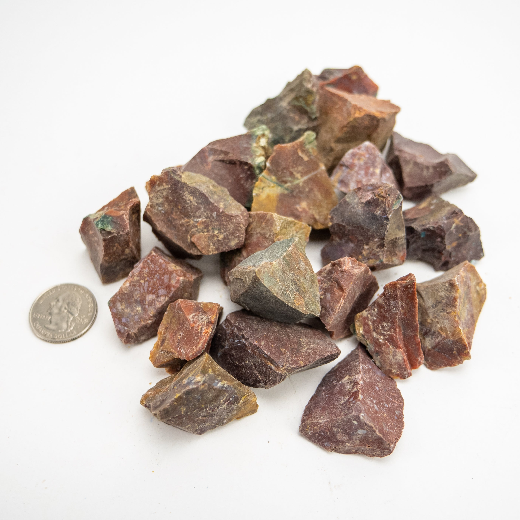 Fancy Jasper | Rough | 1 lb bag | 25-35 mm | India Fancy Jasper | Rough | 1 lb bag | 25-35 mm | India