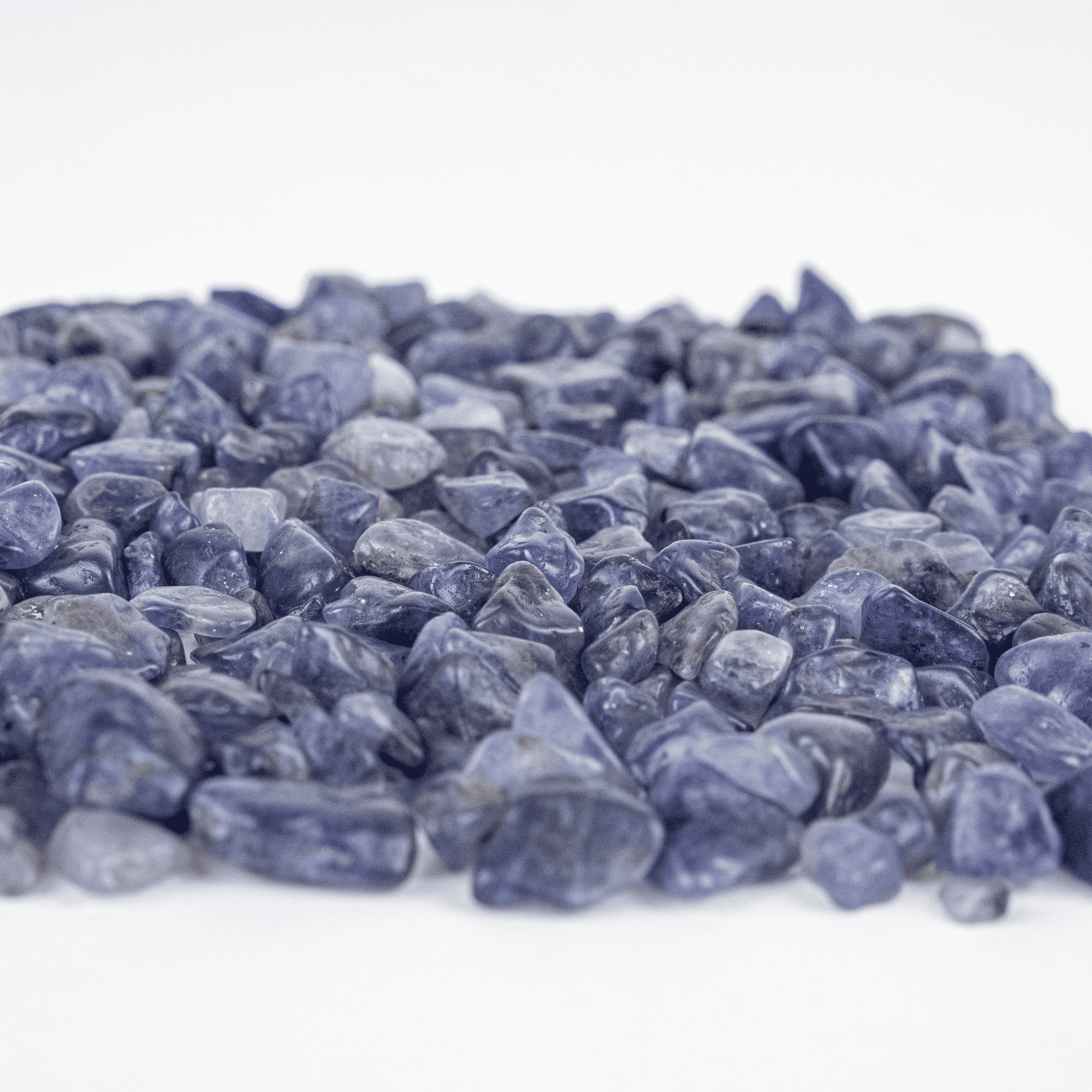 Iolite | Crystal Chips | 1lb bag | 5-7mm pieces Iolite | Crystal Chips | 1lb bag | 5-7mm pieces