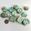 Ocean Breeze in Stone – Caribbean Calcite Tumbled Crystal
