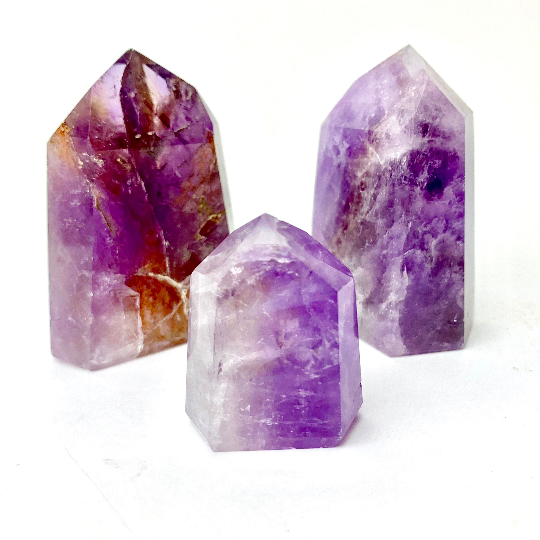 Amethyst | Standing Points | Polished | 1/2 Kilo | 40-70mm | Brazil Amethyst | Standing Points | Polished | 1/2 Kilo | 40-70mm | Brazil
