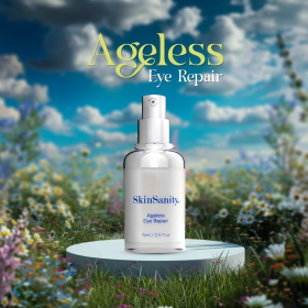 SkinSanity Eye Repair Serum with Hyaluronic Acid and Marine Algae 0.5 fl oz