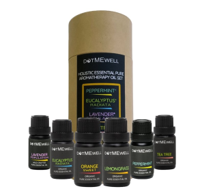 HOLISTIC ESSENTIAL PURE AROMATHERAPY OILS SET