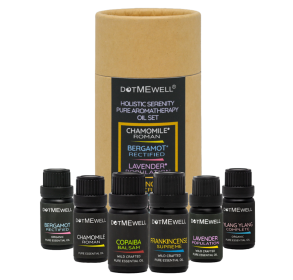 HOLISTIC SERENITY PURE AROMATHERAPY OILS SET