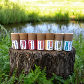 Vegan Plastic-Free Lip Balms
