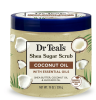 Dr Teal's Shea Sugar Body Scrub, Coconut Oil with Essential Oils, 19 oz