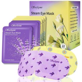 DreamWarm Self-Heating Eye Spa Masks – 22 Pack for Deep Relaxation & Eye Fatigue Relief
