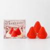 ROXELIS Strawberry-Shaped Decorative Candles – 3-Piece Set