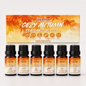 JAKEHOE Autumn Essential Oil Set | 6-Piece Home Fragrance
