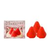 ROXELIS Strawberry-Shaped Decorative Candles – 3-Piece Set