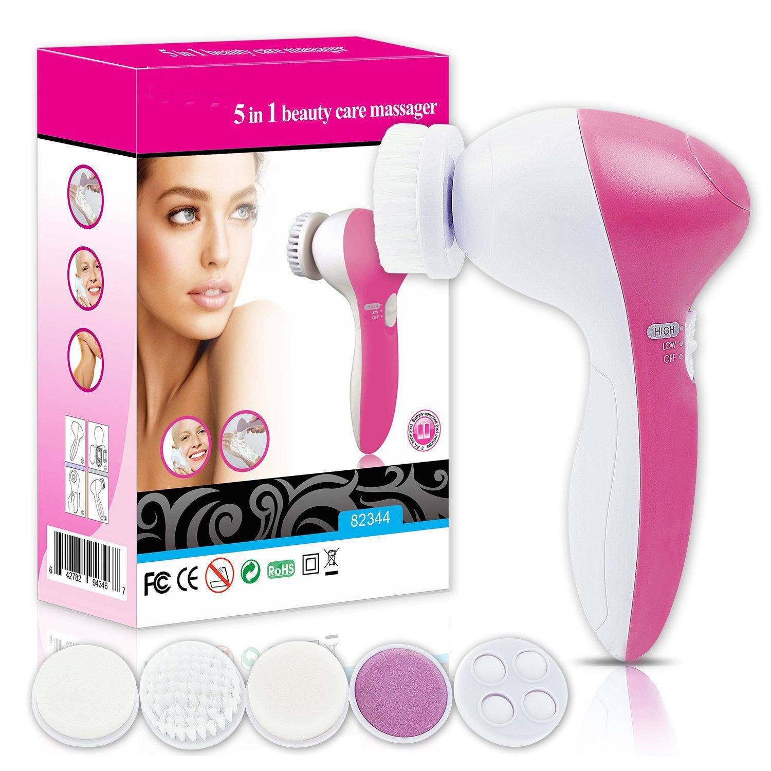 5 In 1 Deep Clean Electric Facial Cleaner 5 In 1 Deep Clean Electric Facial Cleaner
