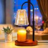Adjustable Candle Warmer Lamp with Timer & Dimmable Light