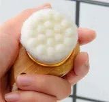Eco-Friendly Bamboo Facial Cleansing Brush – Gentle Exfoliation & Radiant Skin