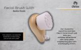 Eco-Friendly Bamboo Facial Cleansing Brush – Gentle Exfoliation & Radiant Skin