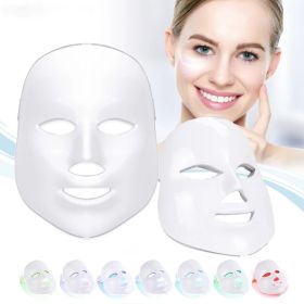RadiantGlow 7-Color LED Facial Therapy Mask – At-Home Skin Renewal & Lifting System