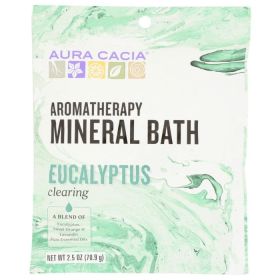 Aura Cacia Aromatherapy Mineral Baths (Option: Clearing Eucalyptus_K, size: 2.5 Oz)