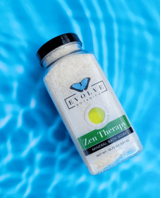Evolve Botanica Bath Salts and Mineral Soaks (Option: Zen Therapy, size: 18 Oz)