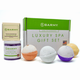 Barmy Relaxation Bath Sets (Option: Spa Retreat, size: 6 Count)