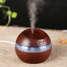Aromita Scents Diffuser – Enhance Your Wellness with Natural Elegance (Color: MAHOGANY RED)