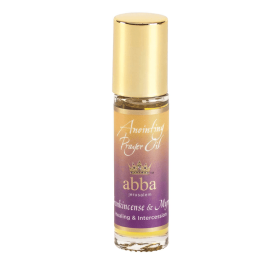 Abba Incense (Option: Frankincense & Myrrh Oil Roll On, size: 0.33 Oz)