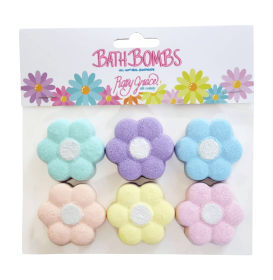 Your Bath, Your Way: Choose Your Perfect Escape from Our Signature Bath Bomb Styles! (style: Mini Daisy Bath Bomb)