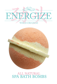 Your Bath, Your Way: Choose Your Perfect Escape from Our Signature Bath Bomb Styles! (style: Energize Spa Bomb)