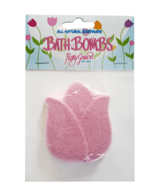 Your Bath, Your Way: Choose Your Perfect Escape from Our Signature Bath Bomb Styles! (style: Large Tulip Bath Bomb)