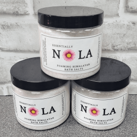 NOLA Bath Salts and Mineral Soaks (Option: Himalayan, size: 16 oz)