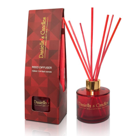 Reed Diffuser Set Red – Ignite Your Space with Warm Elegance (Color: Fresh Peach, size: 100ML)