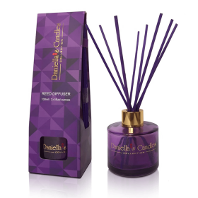 Violet Serenity Reed Diffuser – Effortless Aroma for Everyday Calm (Scent: Love Spell, size: 100ML)