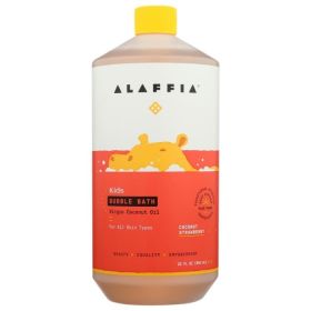 ALAFFIA Aromatherapy Bubble Baths (Option: Coconut Strawberry, size: 32 Fl Oz)