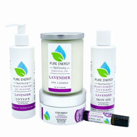 Pure Energy Apothecary Relaxation Bath Sets (Option: Lavender Gratitude Bundle, size: 8 oz)