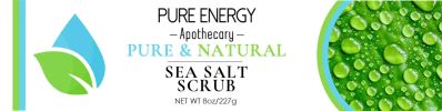 Glow Your Way: Lavender Calm or Pure & Natural Sea Salt Scrub