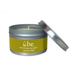 Bright Citrus Calm: CBD Lemon Aid Candle (size: 8 oz)