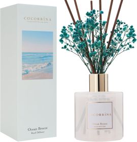 COCORRINA Reed Diffusers (Option: Ocean Breeze, size: 1 Unit)