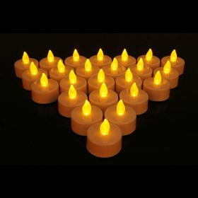Create a Warm Glow with Flameless LED Tea Light Candles (Option: Flickering, size: 120 Count)