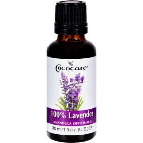 Cococare Essential Oils and Aromatherapy Blends (Option: Lavender Oil 100 Percent, size: 1 fl oz)