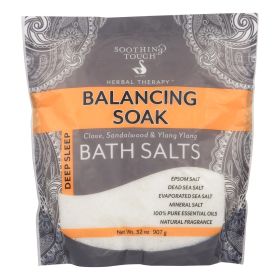 Soothing Touch Bath Salts 32 oz Soak Collection (Option: Balancing Soak, size: 32 oz)